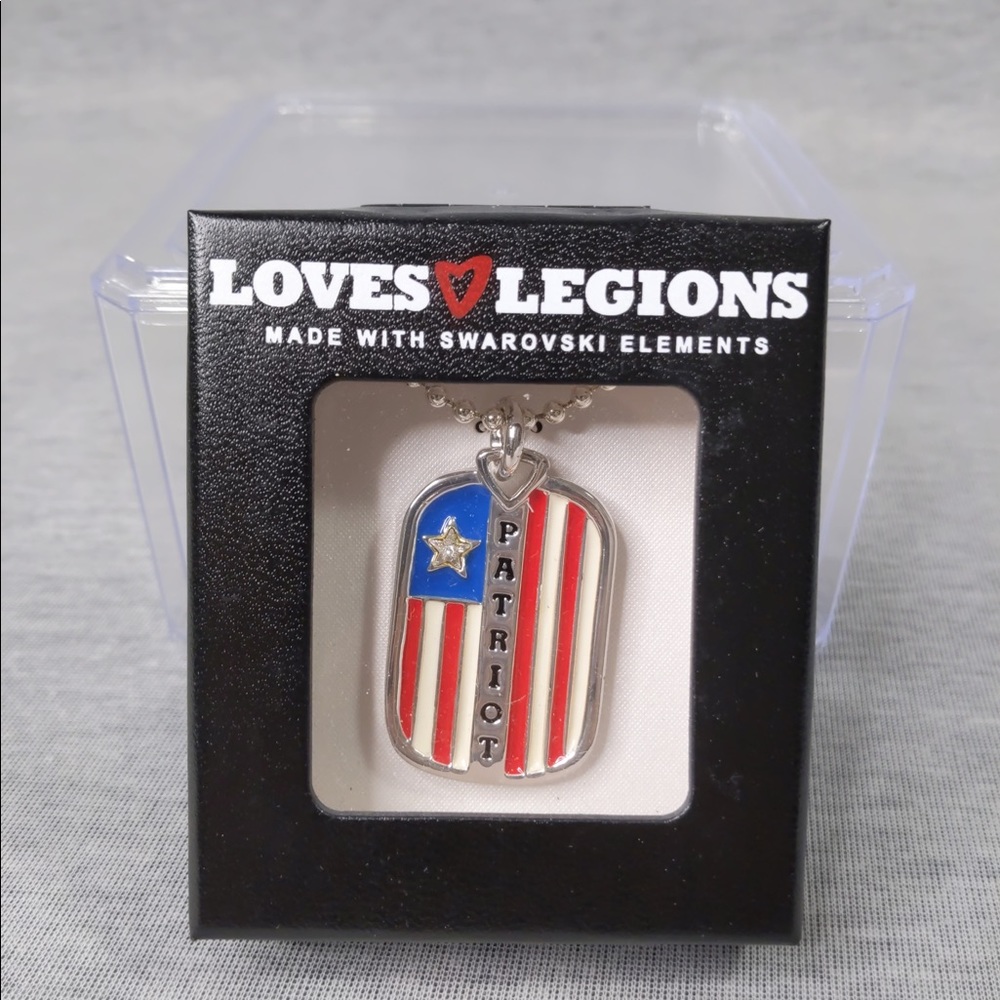 Loves Legion Patriot Dog Tag